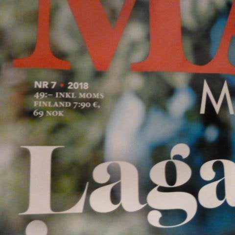MAT MAGASINET, NR 7 - 2018, TIDNING