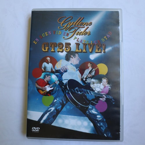 GYLLENE TIDER - GT25 LIVE (15842)