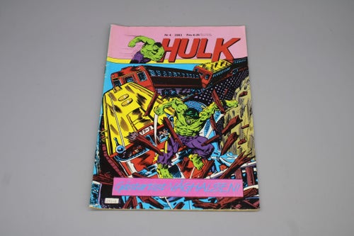 Serietidning : Hulk Nr 4 1983