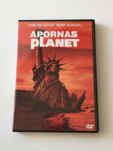 Apornas planet (Charlton Heston och Roddy McDowall, 1967). Beg. DVD