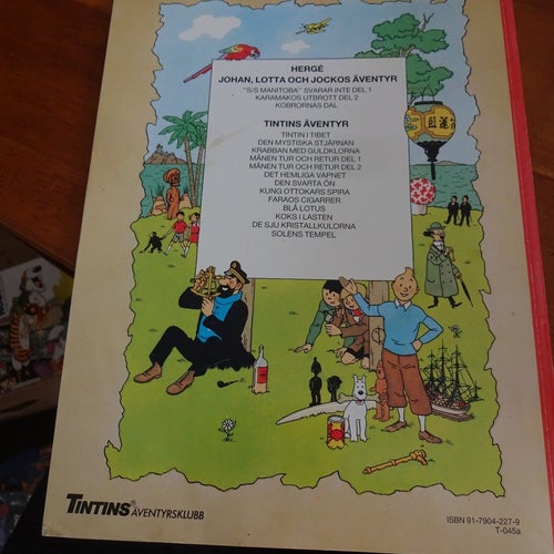 Tintins äventyr Solens Tempel Del 2 1987