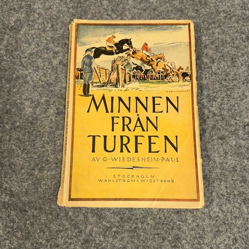 G Wiedesheim-Paul - Minnen från Turfen