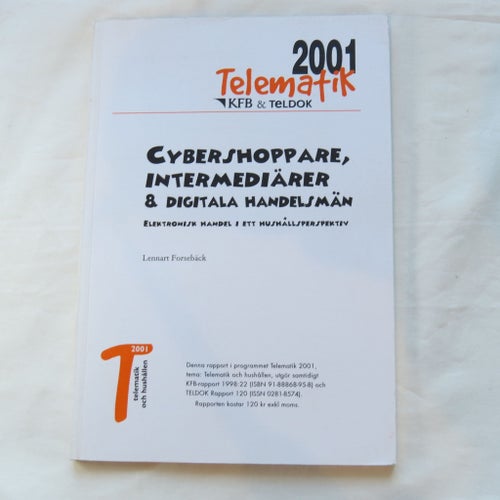 Cybershoppare, Intermediärer & Digitala Handelsmän av Lennart Forsebäck