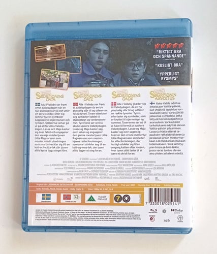 Lassemajas Detektivbyrå Skorpionens Gåta Blu-ray / 2022 Svenskt Tal / Fint Skick