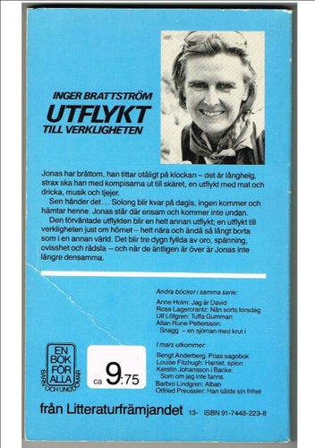 UTFLYKT TILL VERKLIGHETEN - Inger Brattström (1982)