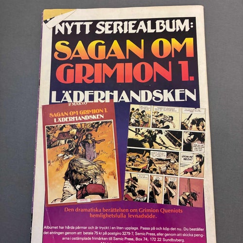 Marvel Mutanter nr 4 1989 Marvelklubben 144
