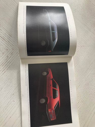 Renault GTS 1990 katalog / försäljningskatalog från Volvo Svenska Bil AB