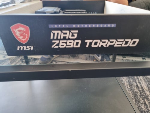 MSI MAG Z590 Torpedo Intel Moderkort + 10700F Processor