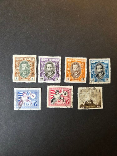 Lettland MI 281-287 kompl.