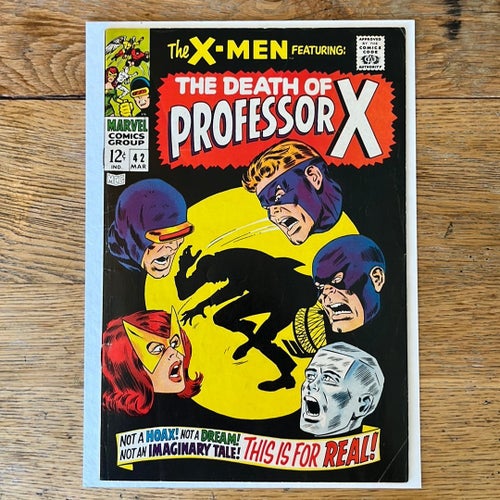 The Uncanny X-Men #42 (Marvel, 1968) Death of Changeling & Origin of Cyclops