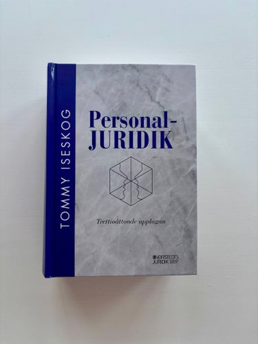 ** Personaljuridik 2025 av Tommy Iseskog, 38. upplagan **