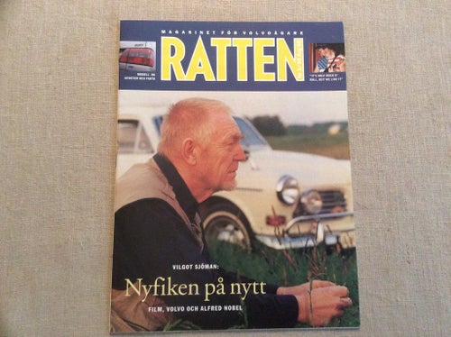 RATTEN Nr 3 1995 VOLVO,ALFRED Nobel,RICKARD RYDELL,Per Erik Mohlin Volvo