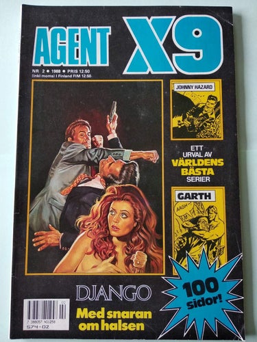 Agent X9 nr 2 från 1988