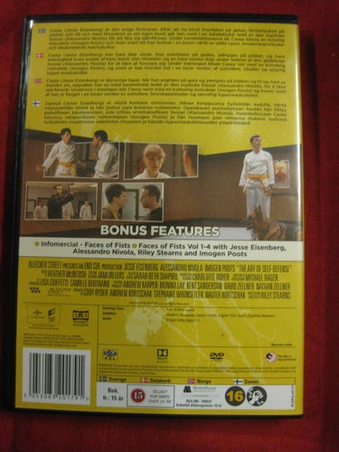 THE ART OF SELF-DEFENSE - JESSE EISENBERG, IMOGEN POOTS - DVD DEC 2019