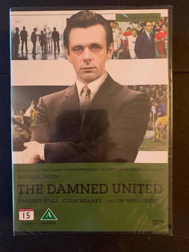 THE DAMNED UNITED. INPLASTAD DVD. DRAMA 2009. UTGÅNGEN. OOP. MICHAEL SHEEN...