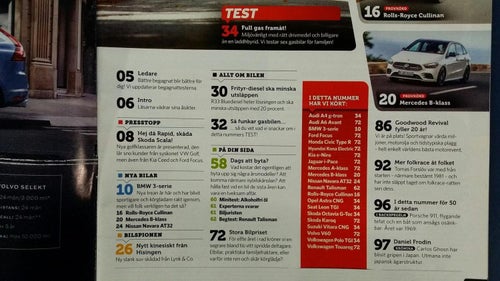 Teknikens Värld nr 1 2019: Suzuki Vitara CNG, Seat Leon TGI, Opel Astra CNG