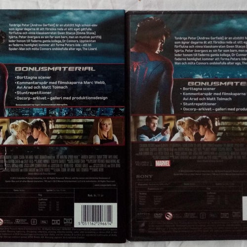 The Amazing Spider-Man - DVD (Inplastad)