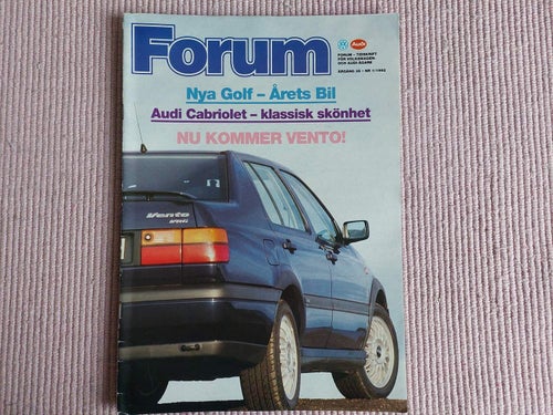 Forum nr.1 1992 Volkswagen Audi