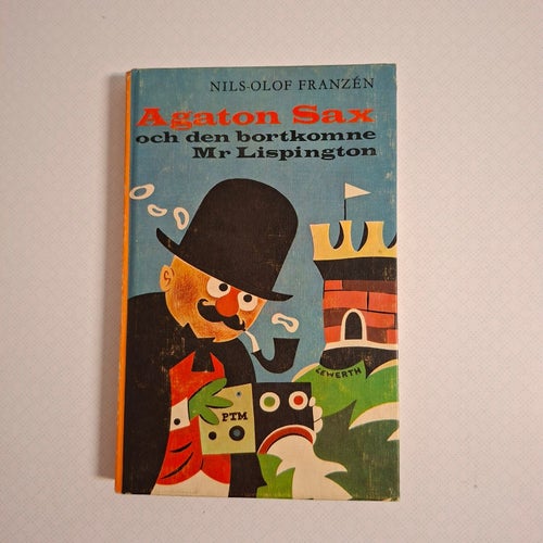 Agaton Sax och den bortkomne Mr Lispington (OU) 1966 mkt fint ex.