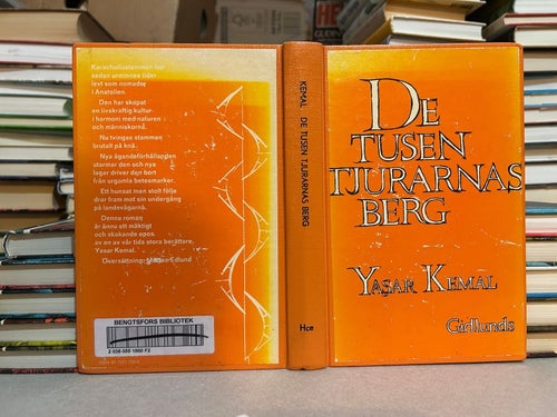 De tusen tjurarnas berg av Yasar Kemal, bok, Very good plus, SM