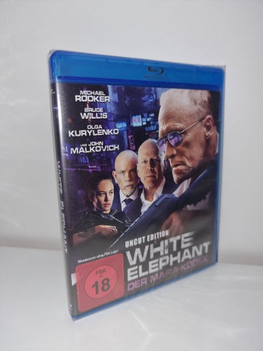 White Elephant (2022 NY Blu-ray!) Michael Rooker, John Malkovich, Bruce Willis