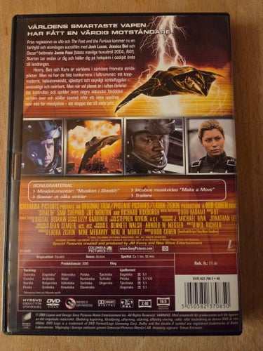 Stealth - Det Osynliga Hotet (Ex-Hyr) - Sv.Text (2005)