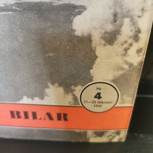Teknik för Alla, nr 3, 1955 "rattlösa bilar"