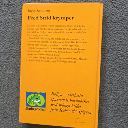 Bok-rea ! Fred Strid Krymper av Inger Sandberg, 1970-tal