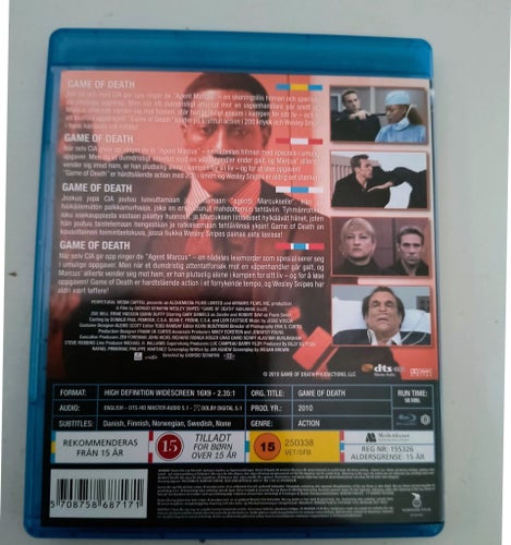 TOPPSKICK, Game of Death - Blu-ray