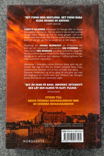 Flickan som lekte med elden av Stieg Larsson, 2006