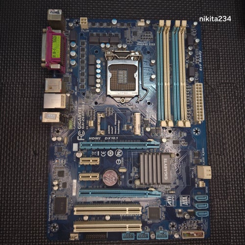 Defekt moderkort Gigabyte GA-Z68P-DS3 (Socket 1155) – Reparationsobjekt
