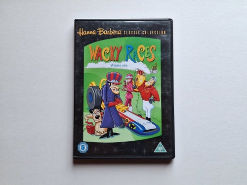 Wacky Races, fartdårarna, Volume One, svensk dubb! Ovanlig.