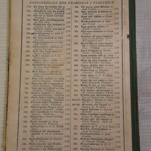 Worrals på hemligt uppdrag av Kapten W.E. Johns, 1950
