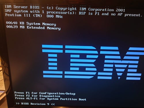 IBM eServer xSeries 340