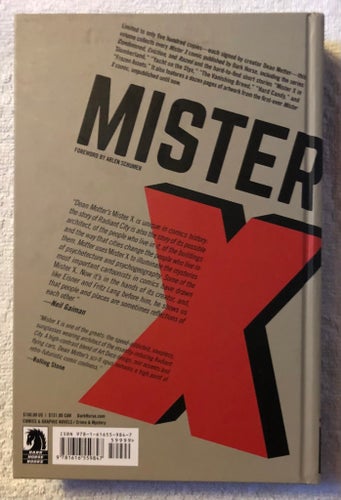 Mister X: The Modern Age HC Dean Motter SIGNED # 218/500 Dark Horse