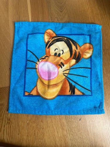 Liten Disney handduk / tvättlapp Tiger (Nalle Puh) – Valore Design