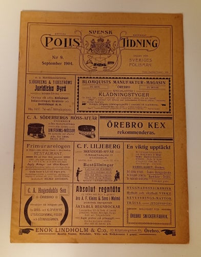 Svensk Polistidning från september 1904 #9