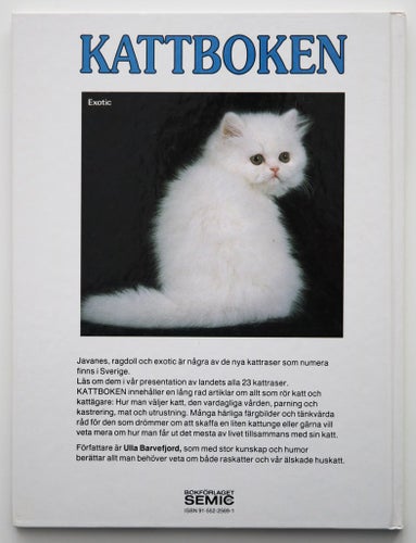 Kattboken - Ulla Barvefjord
