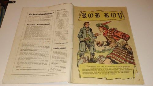 illustrerade klassiker 37 Rob Roy - Sir Walter Scott