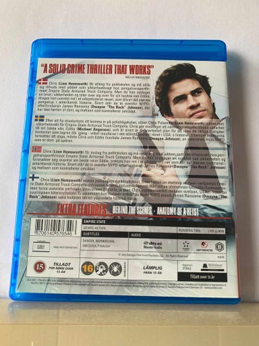 Empire state, Blu-ray