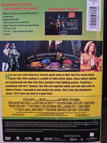 Teenage Mutant Ninja Turtles - The Original Movie - TMNT (1990) Steve Barron
