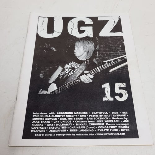 UGZ nr 15 tidning zine