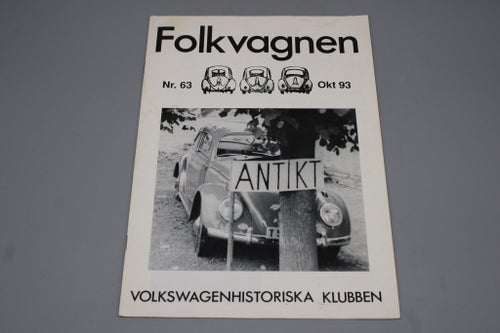 Folkvagnen Nr 63 1993