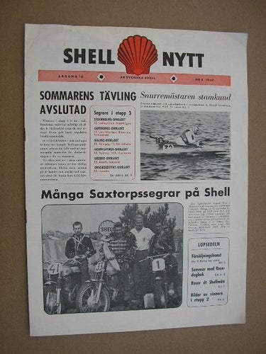 Shell Shell-Nytt 1959 Nr. 8