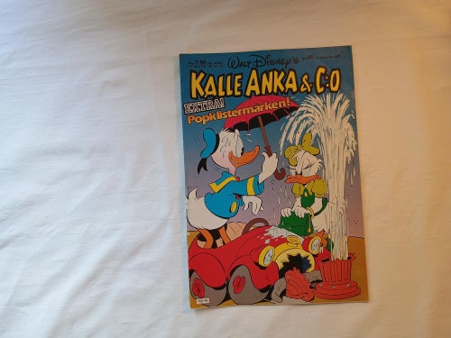 Kalle Anka nr 46 1987 - Bilaga: Popklistermärken 80's