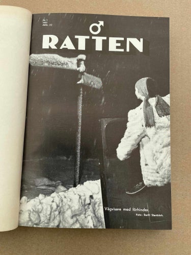 VOLVO Tidning Ratten Inbunden 1951 bl.a. 445 Cabriolet PV44 Buss