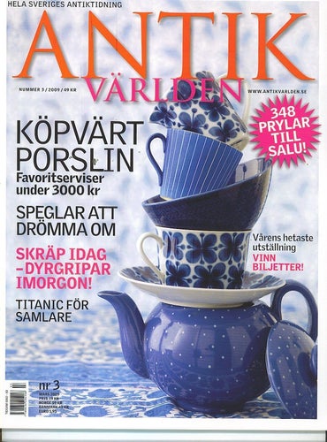Antikvärlden 3/2009 - Speglar, Prerafaeliterna m m