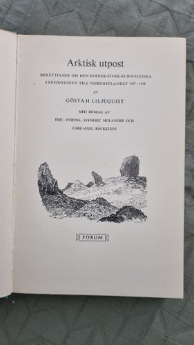 (1960) Arktisk utpost av Gösta H. Liljequist