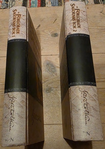 De Förlorade Sagornas Bok 1 och 2 av J.R.R. Tolkien, Norstedts