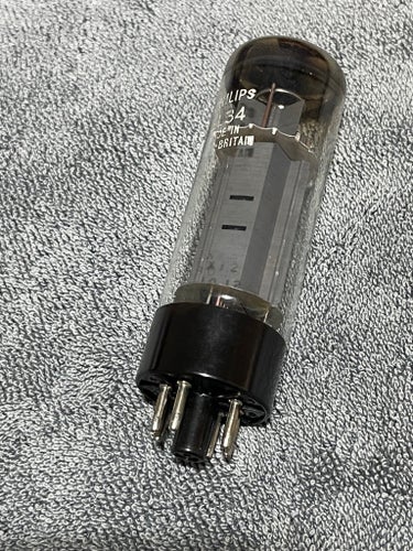 PHILIPS EL34 MADE IN GREAT BRITAIN (Xf2 BOJ2) Elektronrör 1st